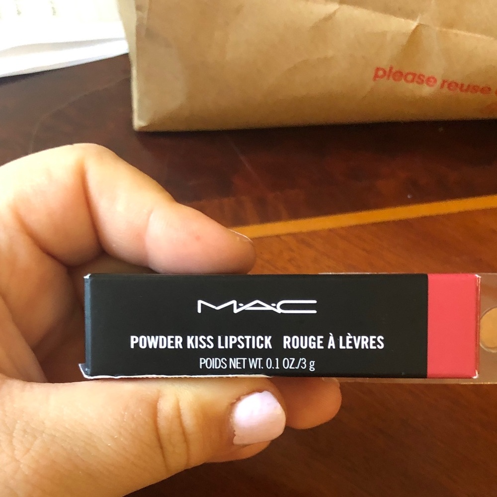 MAC Cosmetics Powder Kiss Lipstick - Bold Pink